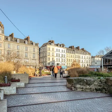 Nahiba Votre F2 Avec Vue Sur Vieux-marche Ρουέν